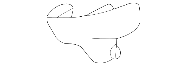 CTN000100PUY Деталь MIRROR INSIDE COVER, RIGHT