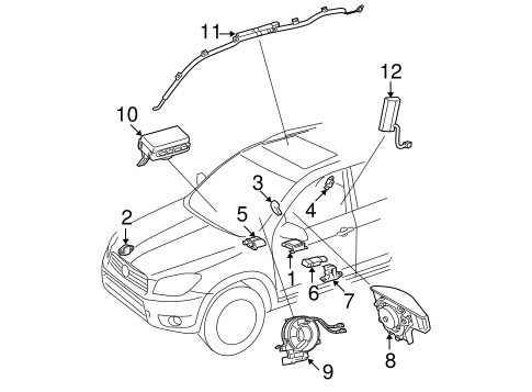ELECTRICAL/AIR BAG COMPONENTS for 2006 Toyota RAV4 #1