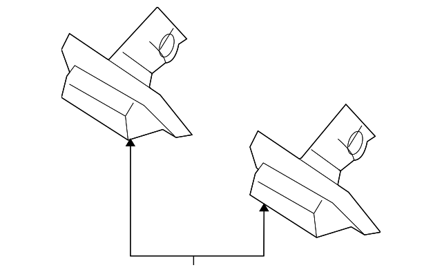 CA5Z-13550-A Деталь LICENSE LAMP, RIGHT