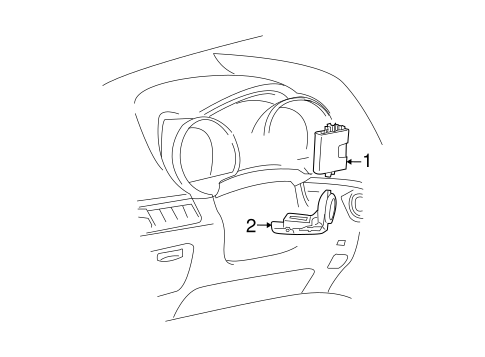 ELECTRICAL/ANTI-THEFT COMPONENTS for 2011 Toyota Highlander #2