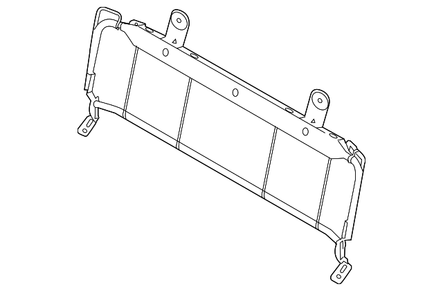 BR3Z-7660508-A Деталь SEAT BACK PANEL