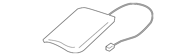 HGK500080 Деталь SEAT HEATER, RIGHT