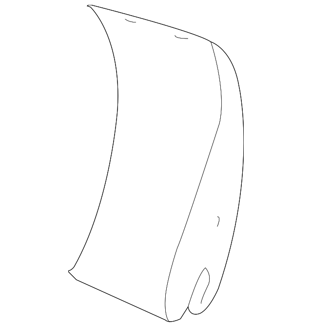 HGA000120 Деталь SEAT BACK PAD, RIGHT