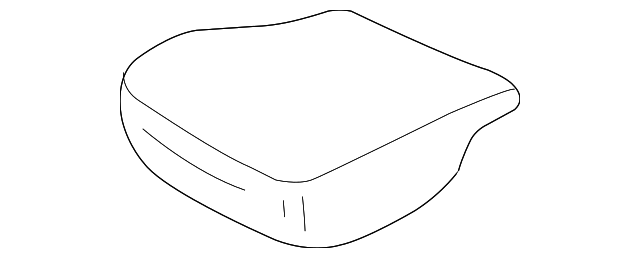 HCA500100PUY Деталь CUSHION COVER, RIGHT