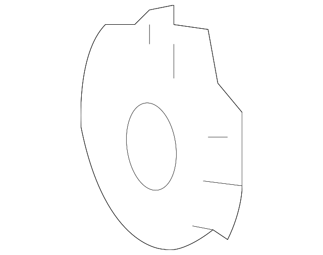 HJP10007HPP Деталь CAP, LEFT