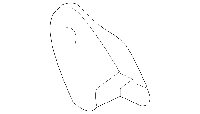 HJT10042PUY Деталь OUTER COVER, RIGHT