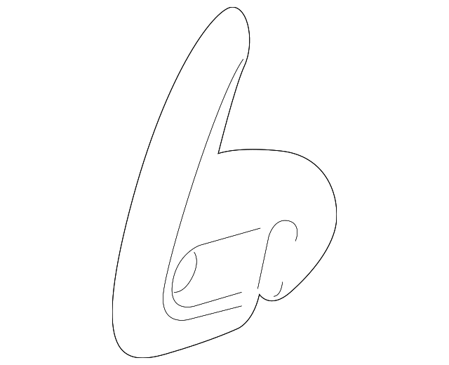 5T1Z-1762418-AB Деталь RELEASE HANDLE, LEFT