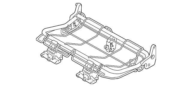 9T1Z-1763161-A Деталь SEAT FRAME, LEFT