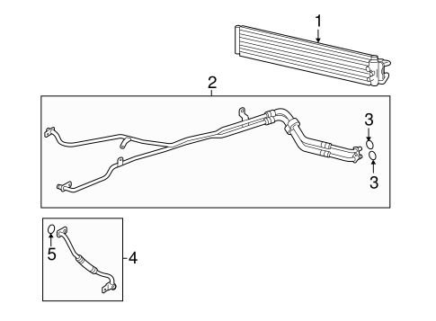 Cayenne TRANS OIL COOLER