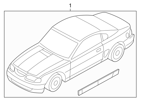 Mustang STRIPE TAPE