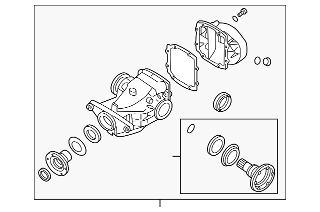 TVK500311 Деталь DIFRNTAL ASSY