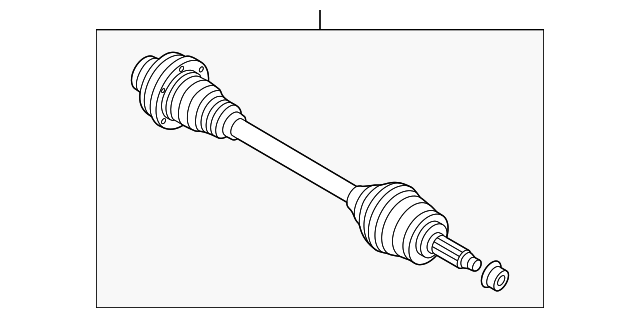 TOB500330 Деталь AXLE ASSY, RIGHT