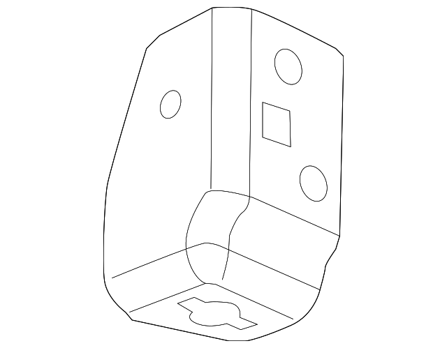 13305703 Деталь INNER BRACKET, LEFT