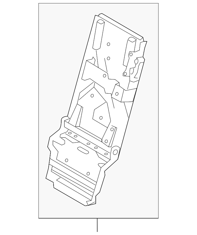 958-522-930-00 Деталь SEAT BACK FRAME