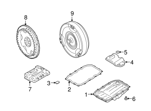 Cayenne TRANSAXLE PARTS