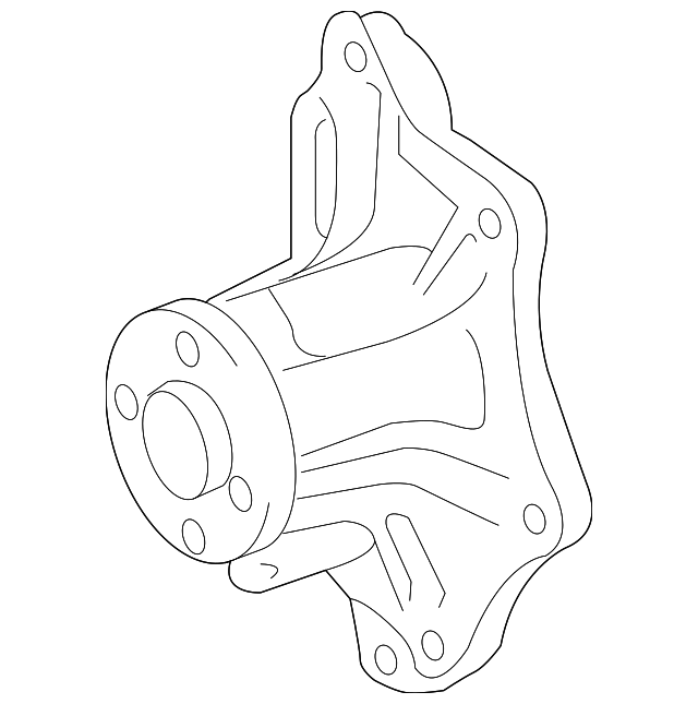 19185381 Деталь WATER PUMP