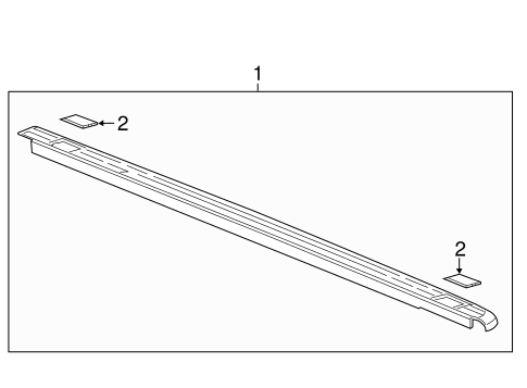 Silverado 1500 BOX RAILS 2