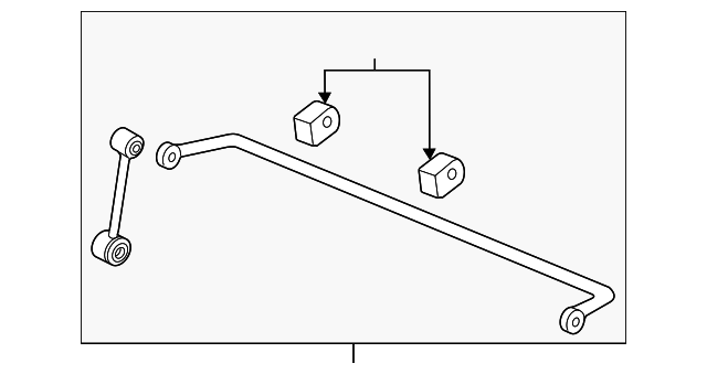 BR3Z-5A772-A Деталь STABILIZER BAR