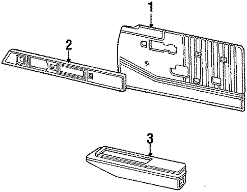 Delta 88 INTERIOR TRIM