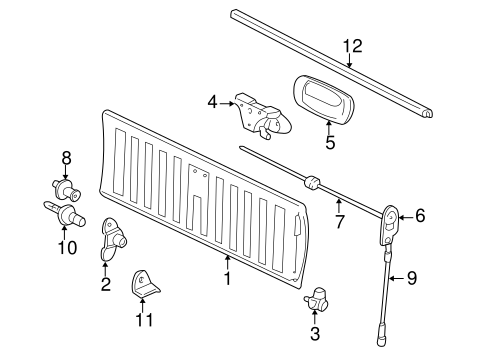 Sierra 1500 TAIL GATE 2