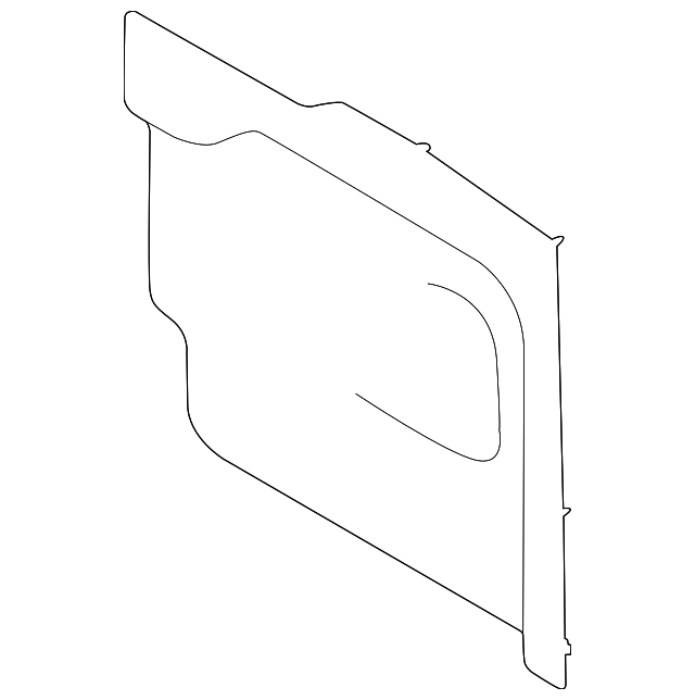 CK4Z-6145220-AG Деталь LOWER TRIM, LEFT