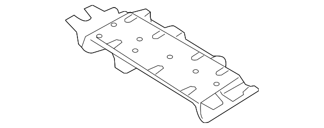 BE5Z-54610E34-A TRACK ASSY CENTER BRACKET, RIGHT