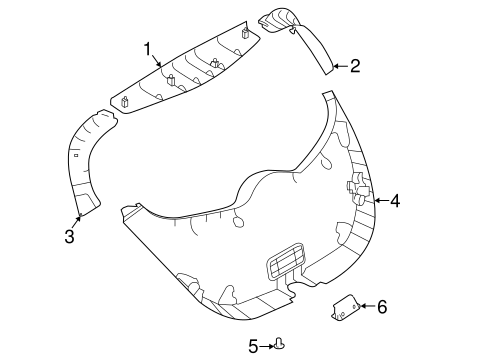 Interior Trim for 2012 Nissan Leaf #0