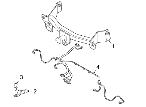 Body/Trailer Hitch Components for 2013 Ford F-150 #1