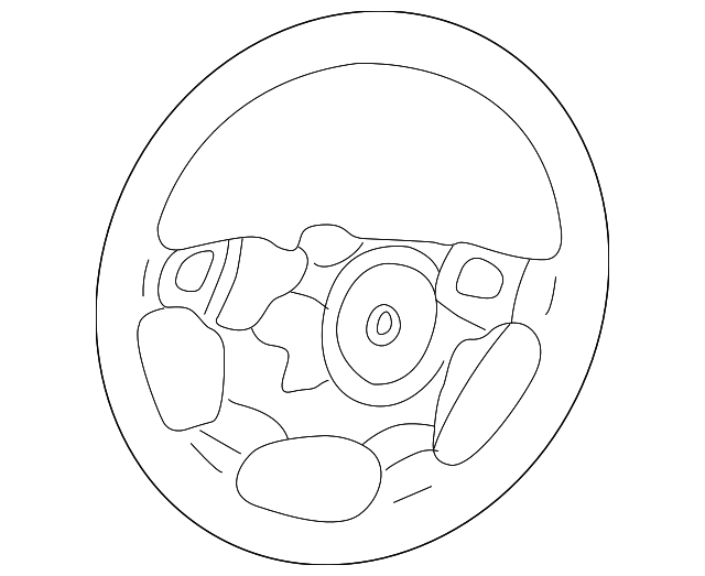QTB000200RBD Деталь STEERING WHEEL
