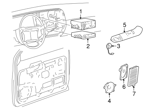 C2500 Pickup SOUND SYSTEM