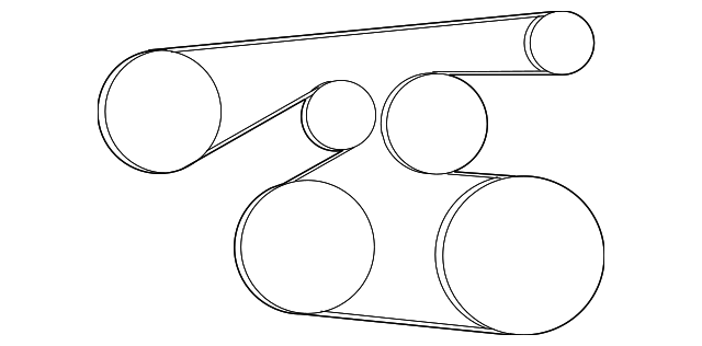 19185230 Деталь SERPENTINE BELT
