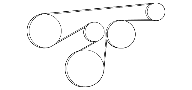 19185232 Деталь SERPENTINE BELT