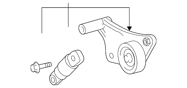 19205585 Деталь BELT TENSIONER