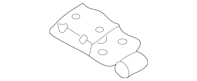 52058548AB TRANS MOUNT BRKT