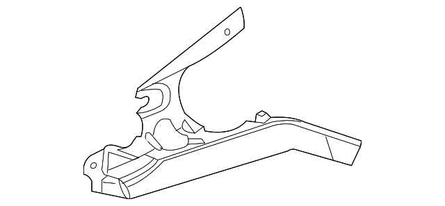 22715240 Деталь FENDER REINFORCEMENT, LEFT