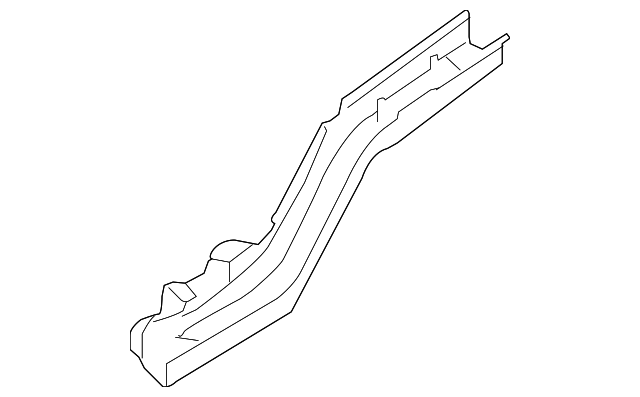 C2S12312 Деталь RAIL REINF, RIGHT