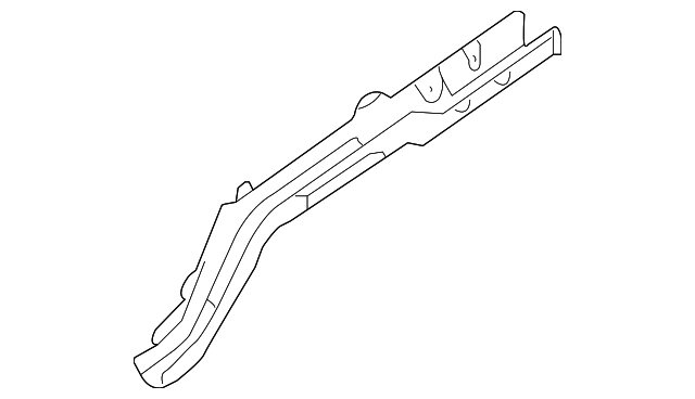 C2S17703 Деталь OUTER RAIL, RIGHT