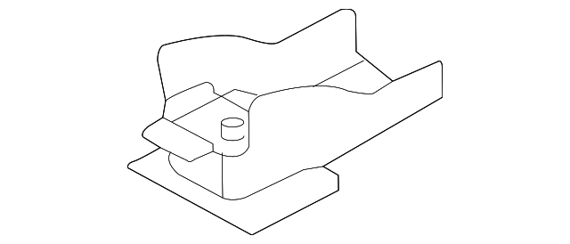 C2S6343 Деталь RETAINER, LEFT