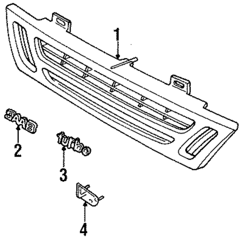 9000 GRILLE & COMPONENTS