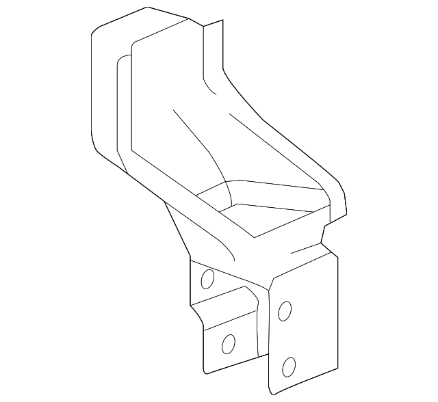 13274658 Деталь OUTER SUPPORT, LEFT