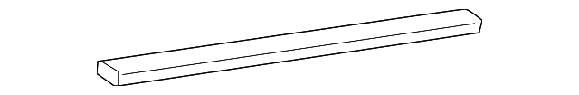 19184010 Деталь CENTER MOLDING, RIGHT