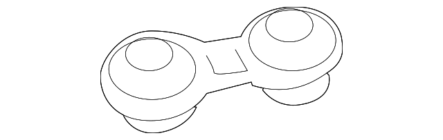 19184015 Деталь LOWER RETAINER, LEFT