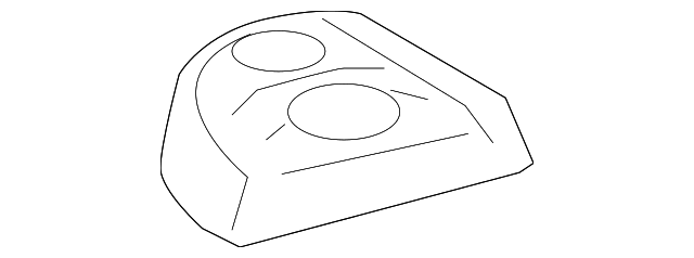 19204921 Деталь FRONT MOLDING CLIP, LEFT