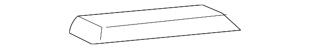 19184011 Деталь REAR MOLDING, RIGHT