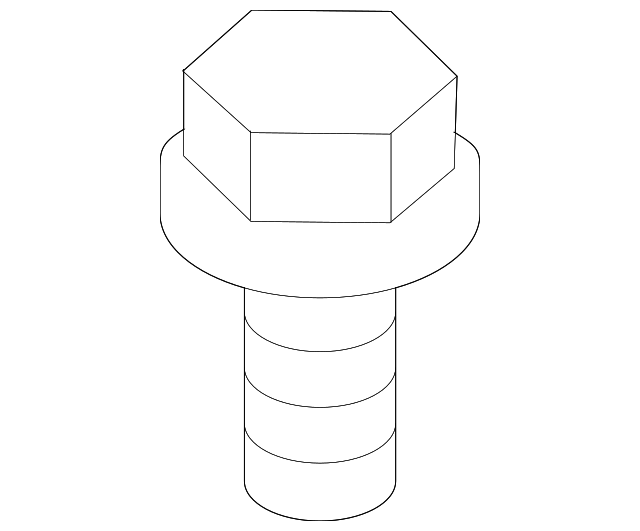 19184018 Деталь LOWER RETAINER BOLT, RIGHT