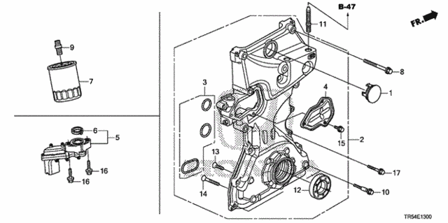 Oil Pump for 2012 Honda Civic #0