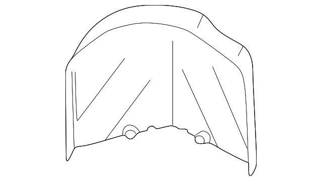 996-575-341-04 AIR DUCT, LEFT