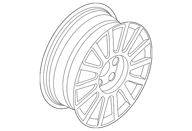 6N7Z-1007-BA WHEEL, ALLOY