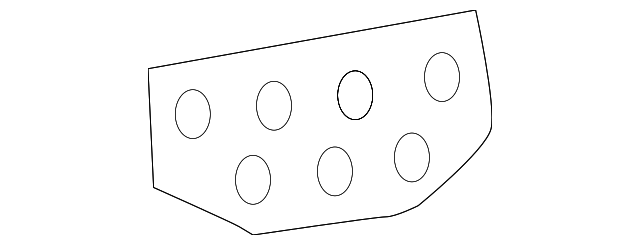 955-556-881-01 Деталь SOUND ABSORBER, LEFT
