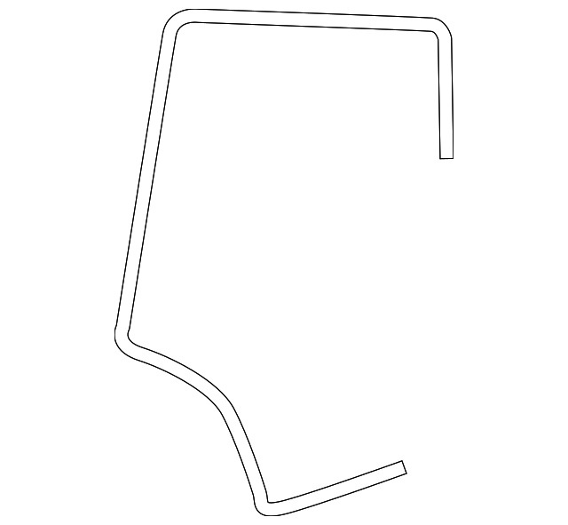 955-533-911-02 Деталь DOOR W'STRIP, LEFT